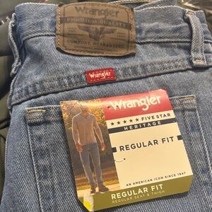 Wrangler Men's Light Blue Regular Fit Jeans Size 29X30